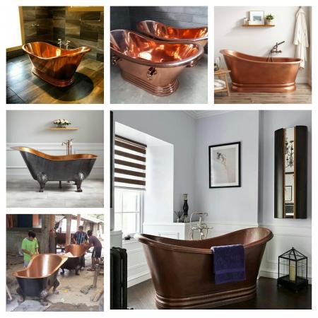 Bathub | Tembaga Jayakarta | Kerajinan Logam Tembaga & Kuningan Boyolali. bathtub tembaga dan kuningan ,Siapa bilang mandi itu hanya merupakan sebuah rutinitas buat semua orang? Mandi juga bisa dibuat asik dan menyenangkan loh. Salah satunya adalah